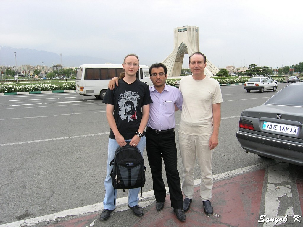 Тур в Иран Сергей Матвеев Тегеран площадь Азади