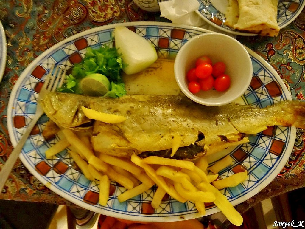 1624 Shiraz Sharzeh restaurant iranian food fish Шираз Ресторан Шарзе иранская еда рыба