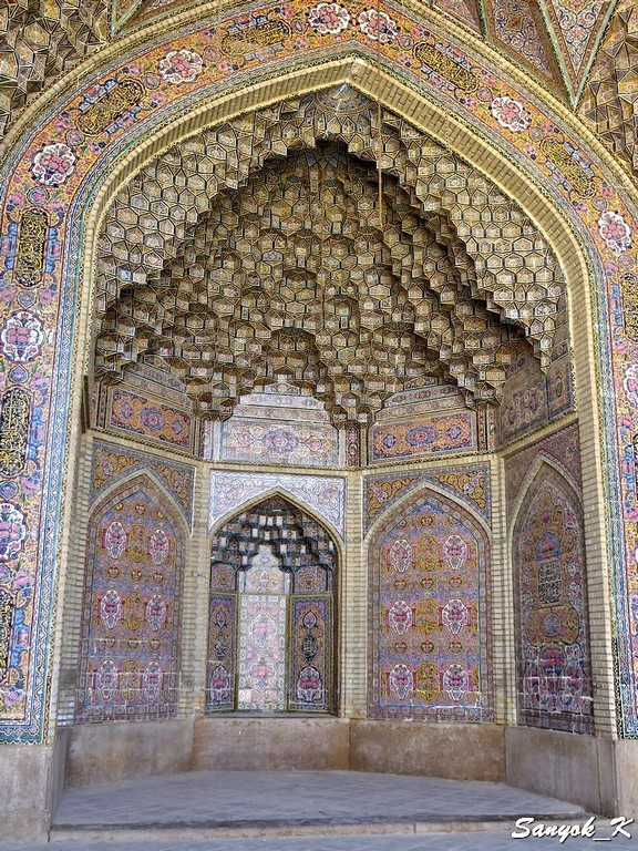 0546 Shiraz Nasir ol Molk Mosque Шираз Мечеть Насир ол Молк