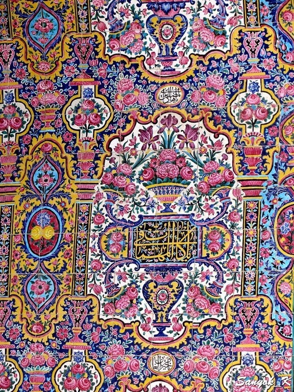 0549 Shiraz Nasir ol Molk Mosque Шираз Мечеть Насир ол Молк
