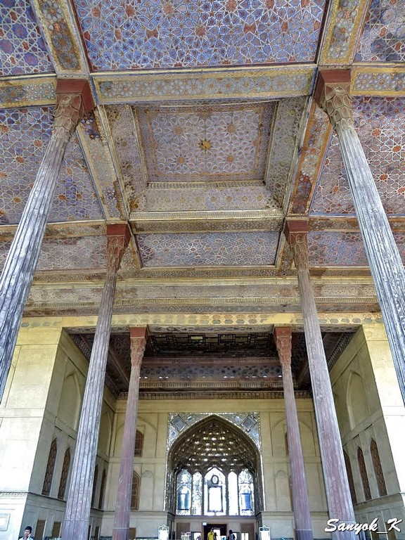 2174 Isfahan Chehel Sotun Исфахан Дворец Чехель Сотун
