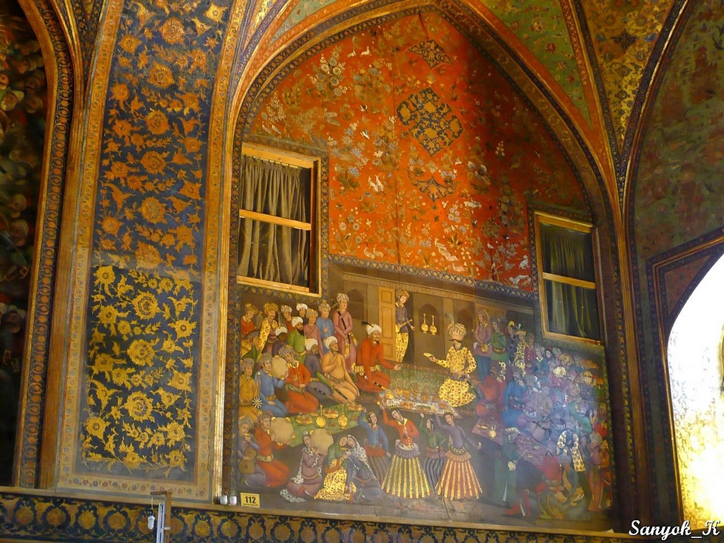 2180 Isfahan Chehel Sotun Исфахан Дворец Чехель Сотун