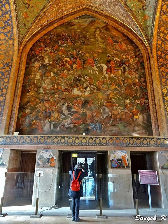2183 Isfahan Chehel Sotun Исфахан Дворец Чехель Сотун