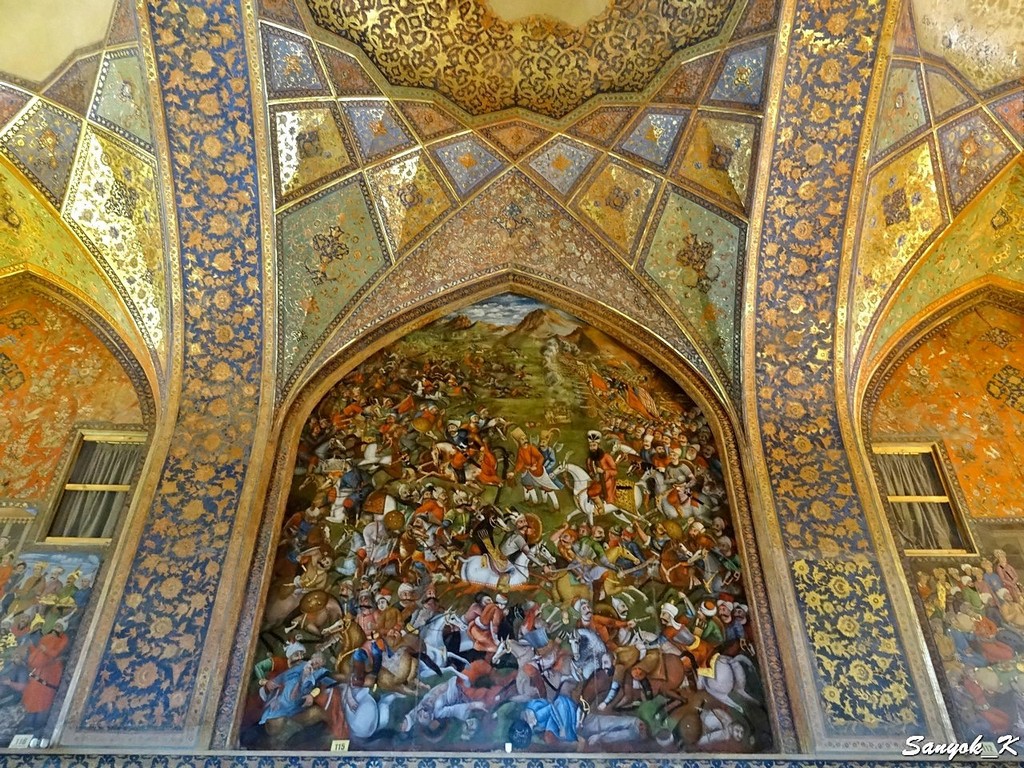 2184 Isfahan Chehel Sotun Исфахан Дворец Чехель Сотун