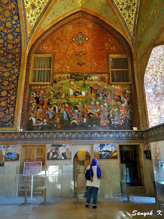 2191 Isfahan Chehel Sotun Исфахан Дворец Чехель Сотун
