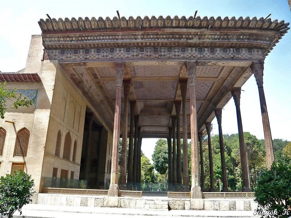 2202 Isfahan Chehel Sotun Исфахан Дворец Чехель Сотун
