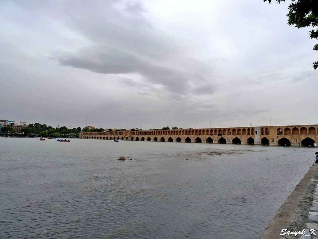 2383 Isfahan Si o seh pol Allahverdi Khan Bridge Исфахан Мост Си о се поль