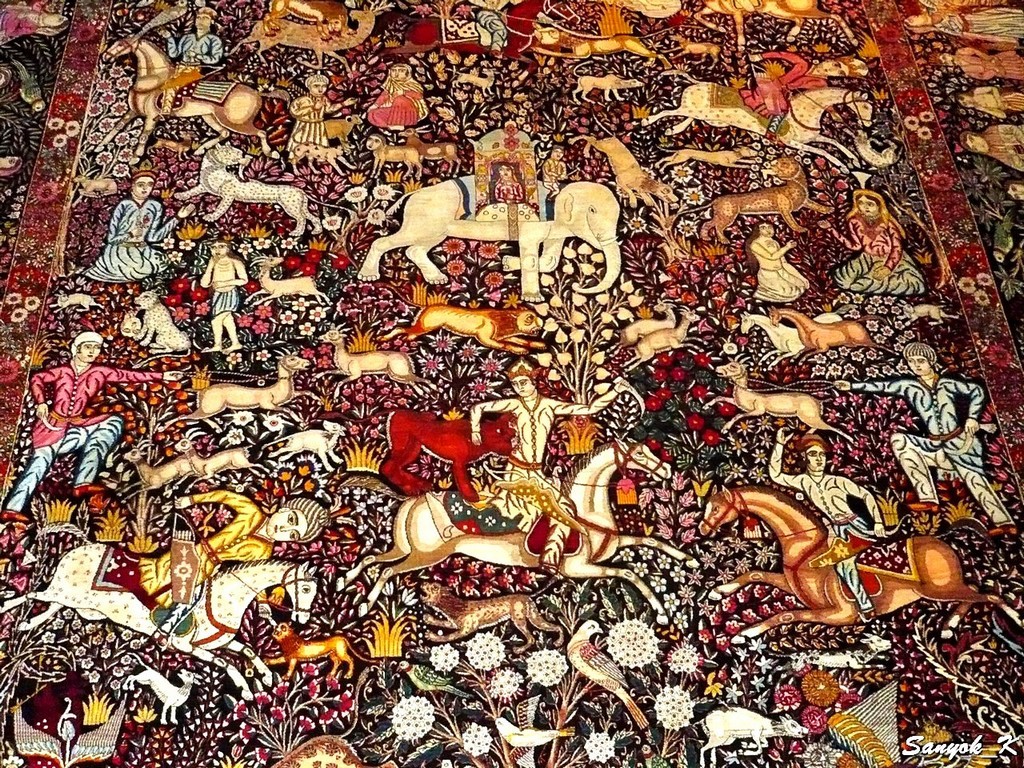 0686 Tehran Carpet museum Тегеран Музей ковров