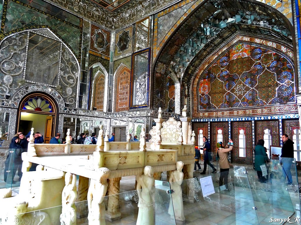 0892 Tehran Golestan Palace Тегеран Дворец Голестан