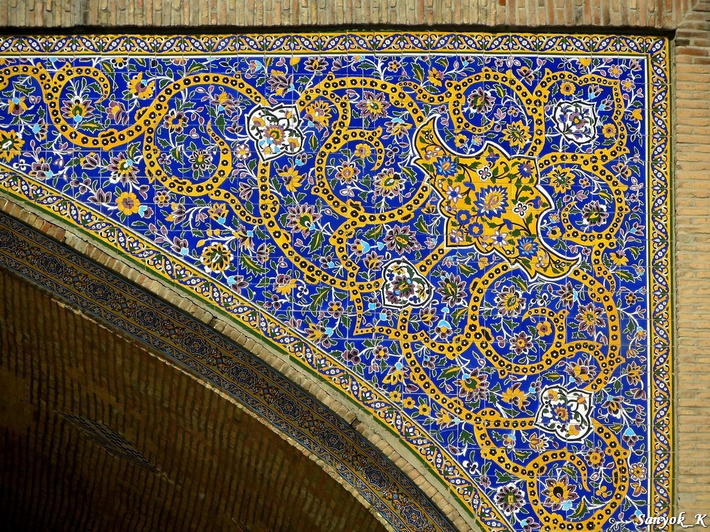 0158 Tehran Masjed Imam Тегеран Мечеть Имама Хомейни Шахская мечеть
