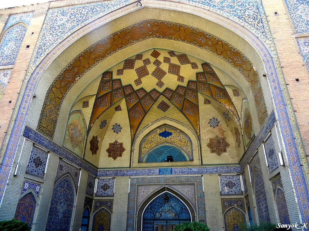 0161 Tehran Masjed Imam Тегеран Мечеть Имама Хомейни Шахская мечеть