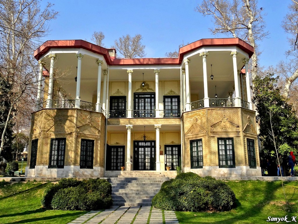 0132 Tehran Niavaran palace Ahmad Shahi Pavilion Тегеран Дворец Ниаваран Павильон Ахмад шаха