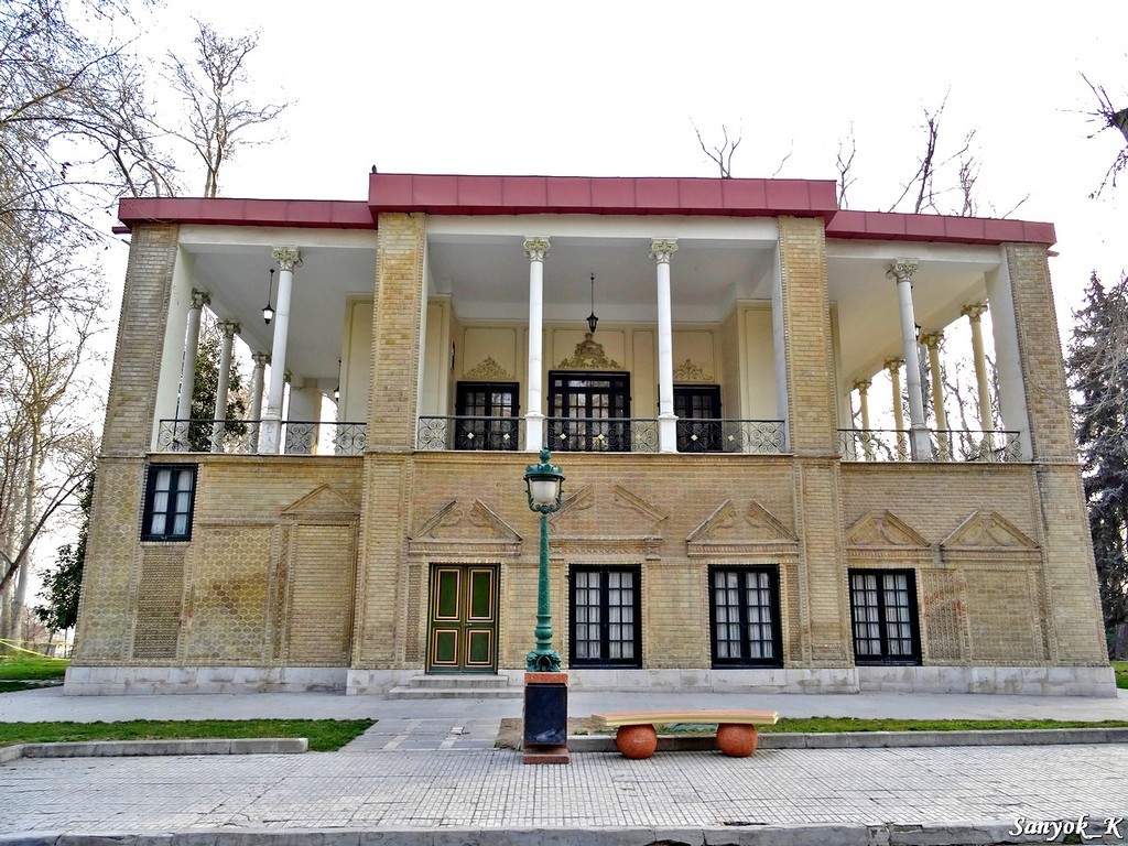 0155 Tehran Niavaran palace Ahmad Shahi Pavilion Тегеран Дворец Ниаваран Павильон Ахмад шаха