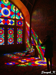 0558 Shiraz Nasir ol Molk Mosque Шираз Мечеть Насир ол Молк