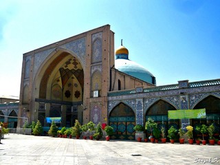 0163 Tehran Masjed Imam Тегеран Мечеть Имама Хомейни Шахская мечеть