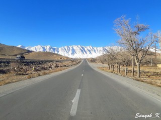 10 Aliabad to Yazd snow pass Алиабад в Йезд Снежный перевал